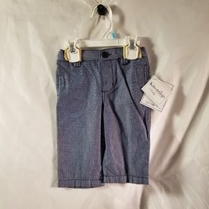 Boys Pants 6 - 9 Months Kitestrings Blue New